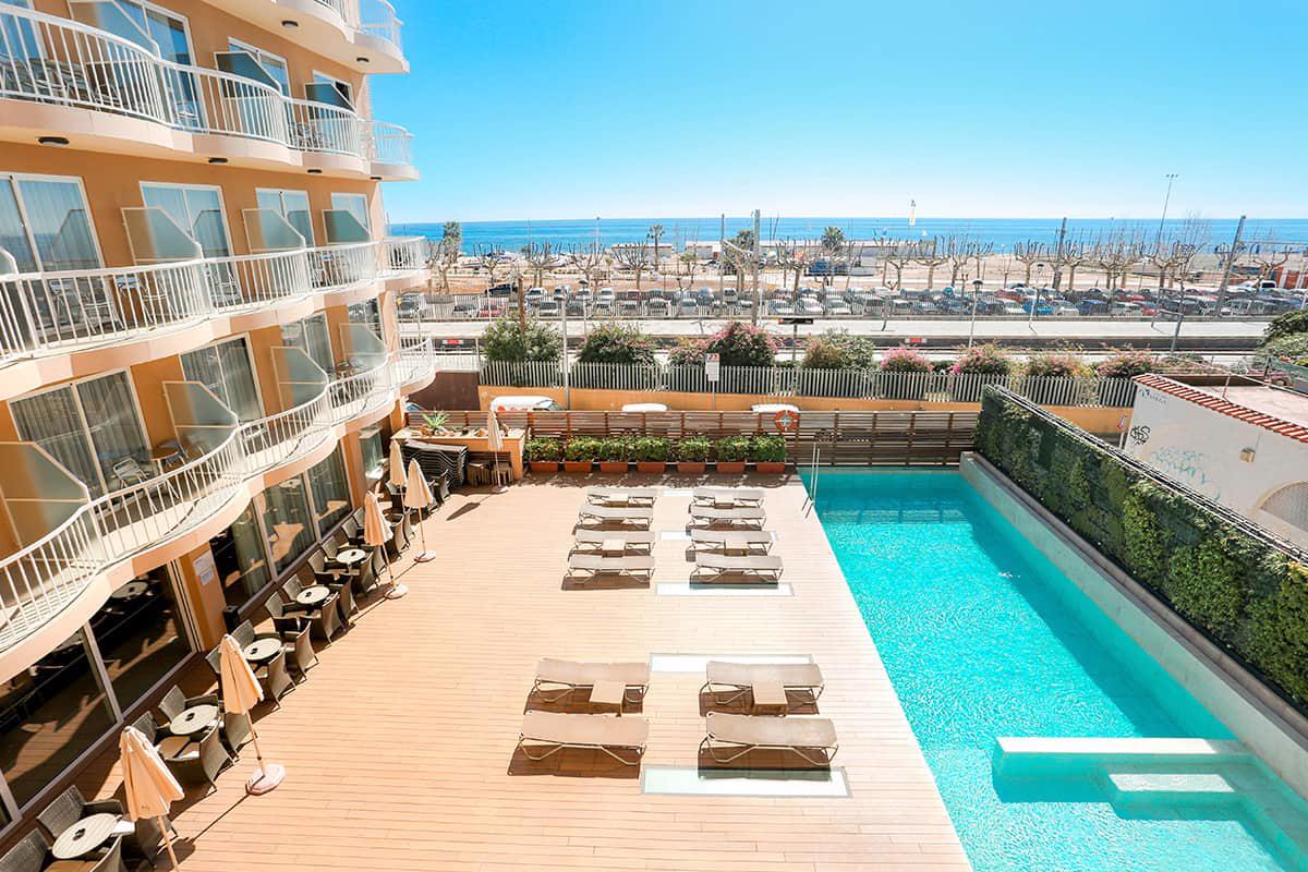 Padelreis Spanje – Calella | Verblijf in Kaktus Hotel Volga ****